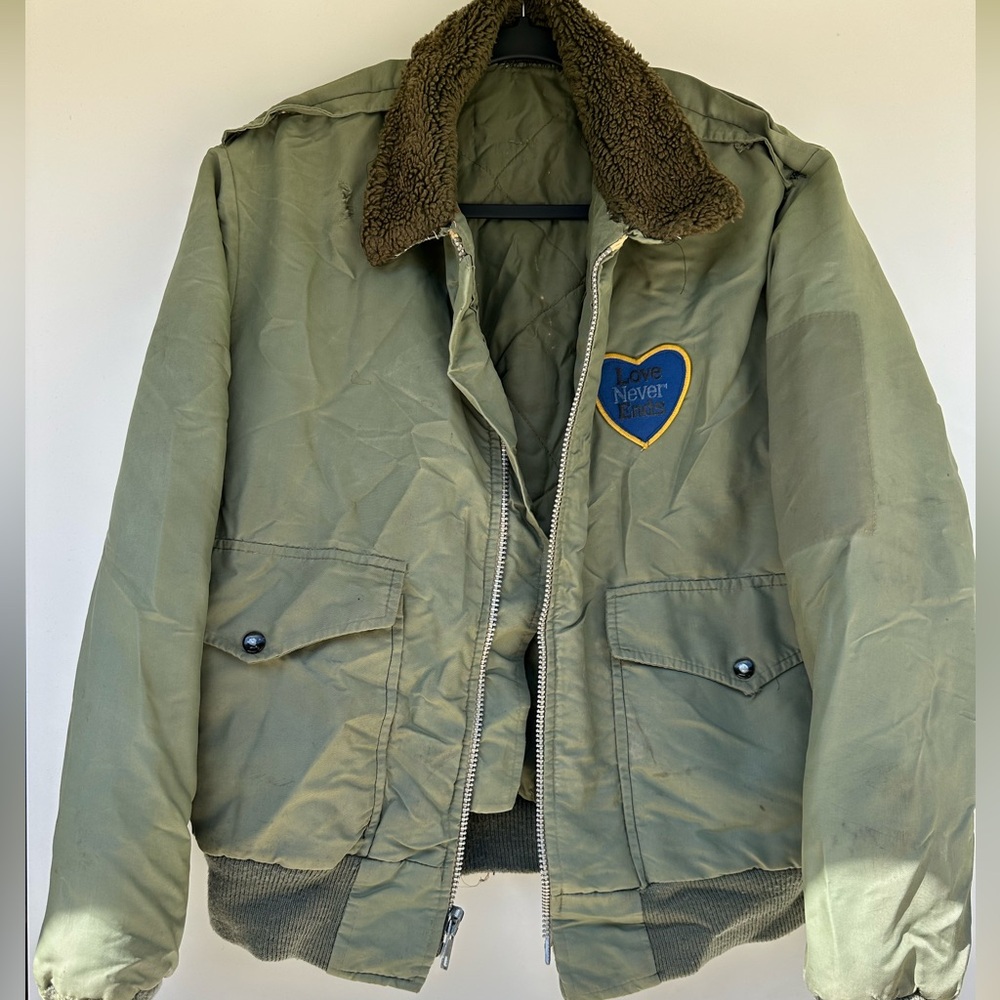 Vintage men’s bomber jacket